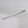 Suspension Goun LED Nickel mat, 2 lumières