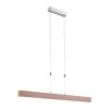 Suspension Leuchten Direkt AMANDA LED Nickel mat, 1 lumière