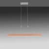 Suspension Leuchten Direkt AMANDA LED Nickel mat, 1 lumière