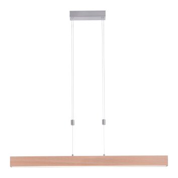Suspension Leuchten Direkt AMANDA LED Nickel mat, 1 lumière Suspension Leuchten Direkt AMANDA LED Nickel mat, 1 lumière