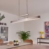 Suspension Ifo LED Aluminium brossé, 3 lumières