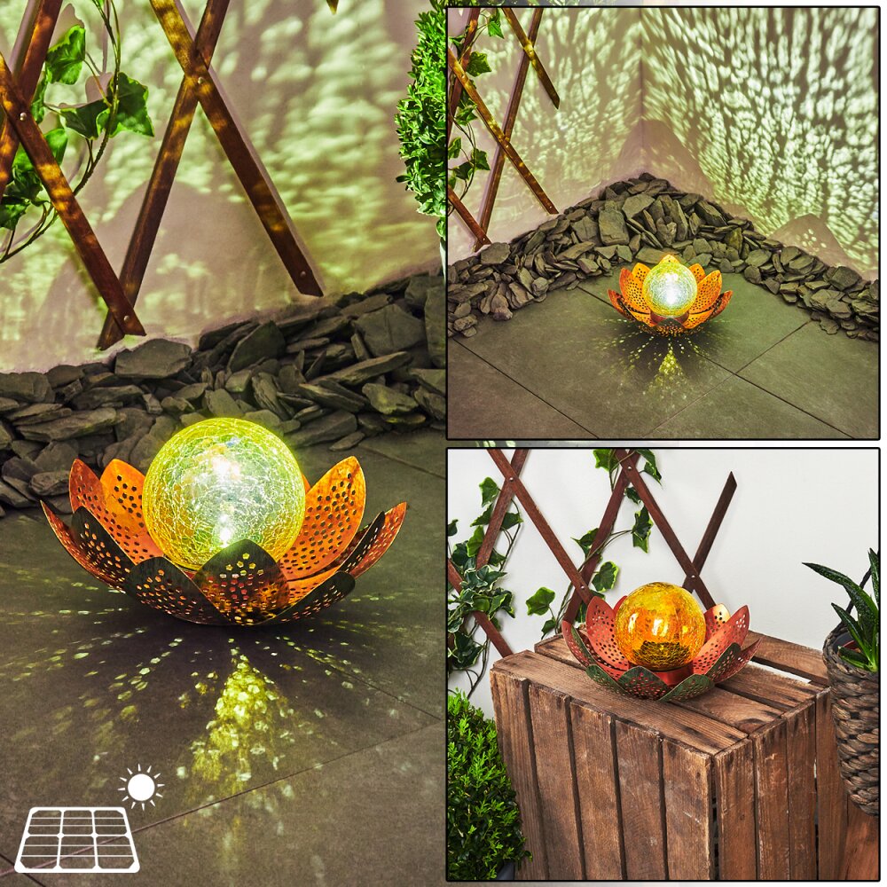 lampe solaire Taft LED Vert, Cuivre, 1 lumière main product photo