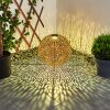 Lampe solaires Samoao LED Rouille, Noir, 1 lumière