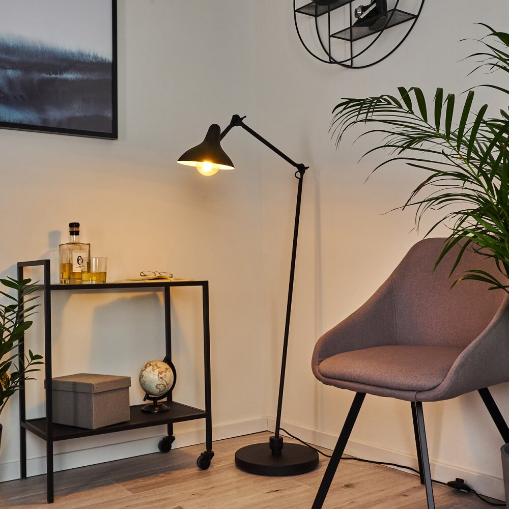 Lampadaire Fort Noir, 1 lumière main product photo