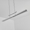 Suspension Barrud LED Argenté, 1 lumière