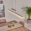 Suspension Barrud LED Argenté, 1 lumière