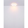 Plafonnier Globo SANTINA LED Blanc, 1 lumière, Télécommandes