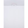Plafonnier Globo SANTINA LED Blanc, 1 lumière, Télécommandes