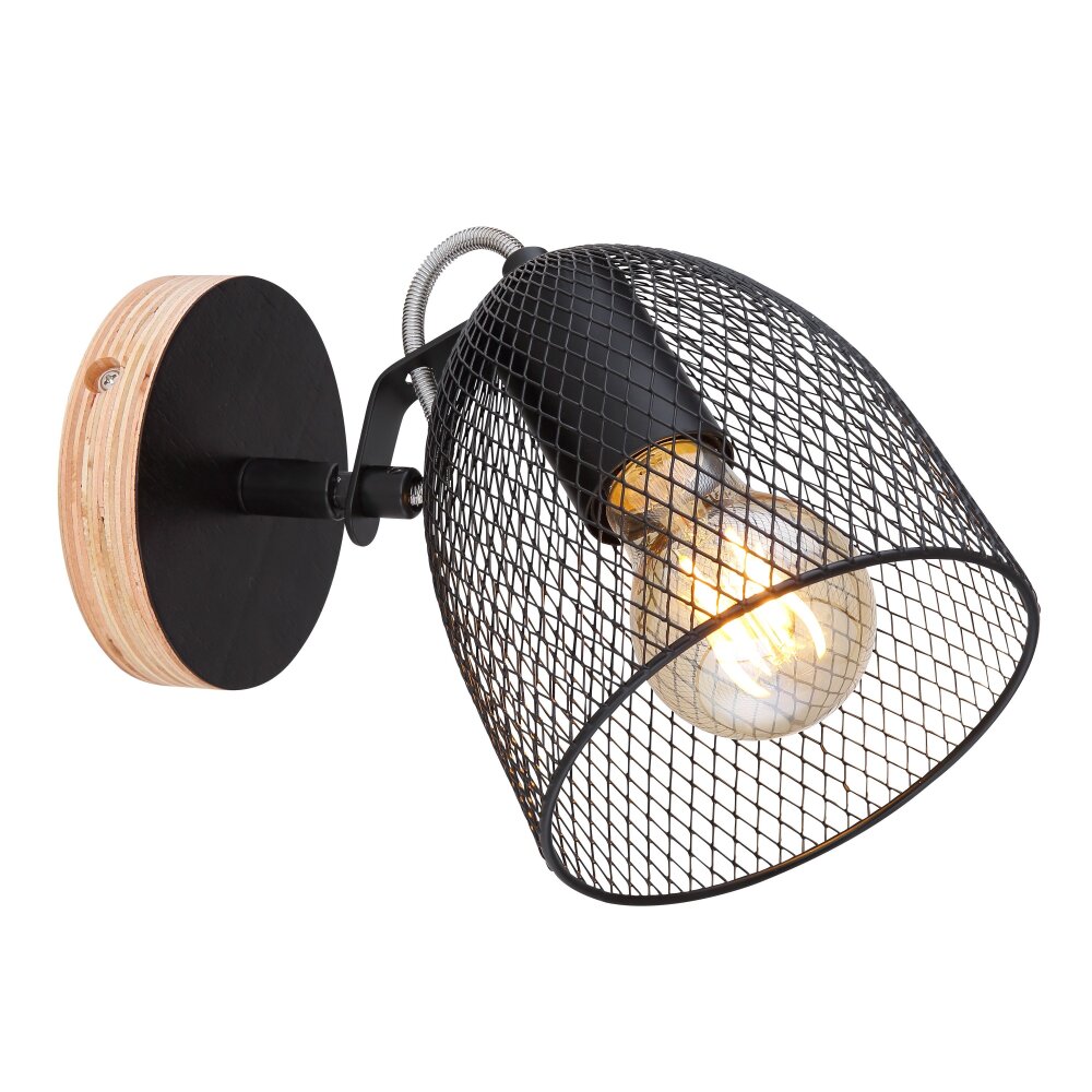 Spot Globo JOSINA Brun, 1 lumière main product photo