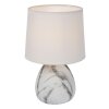 Lampe de table Lucide MARMO Aspect marbre, 1 lumière