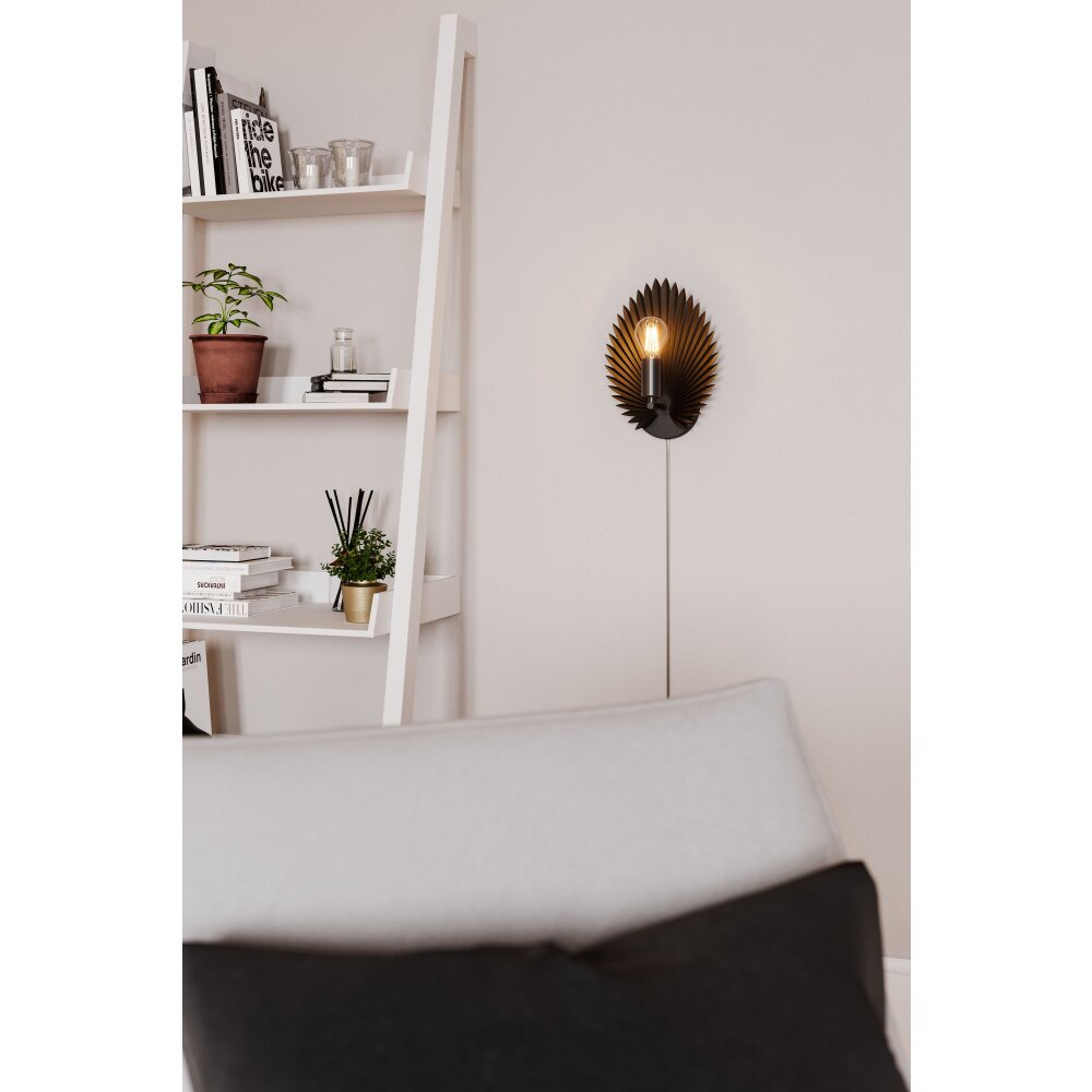 Applique murale By Rydens Aruba Noir, 1 lumière main product photo