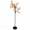 Lampadaire By Rydens Heroes Laiton, Noir, 12 lumières