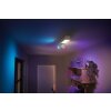 Plafonnier Philips HUE Centris LED Blanc, 3 lumières, Changeur de couleurs