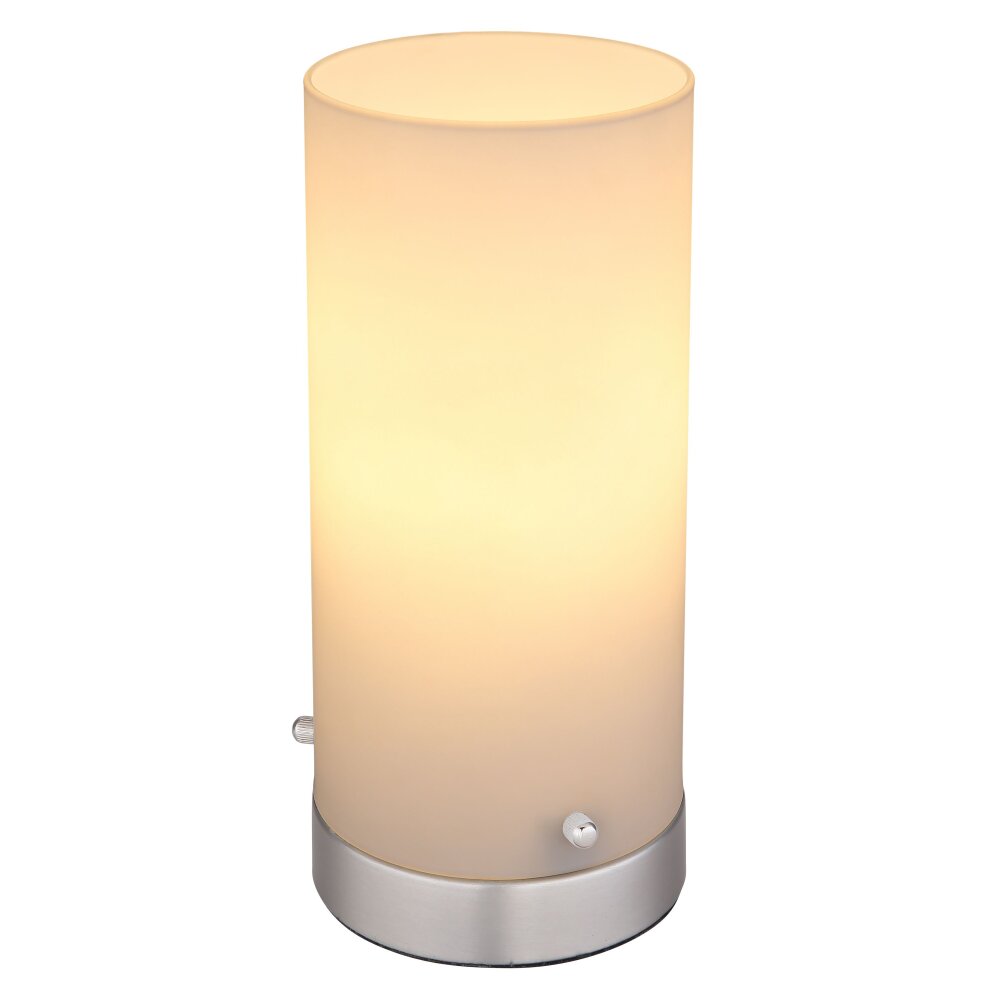 Lampe de table Globo CYLI LED Nickel mat, 1 lumière main product photo