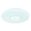 Plafonnier Globo SULLY LED Blanc, 1 lumière, Télécommandes, Changeur de couleurs