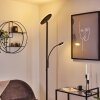 Lampadaire Wonsbek LED Noir, 2 lumières