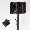 Lampadaire Arnoya Noir, 2 lumières