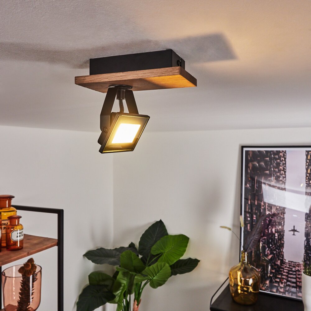 Plafonnier Giresta LED Brun, Noir, 1 lumière main product photo