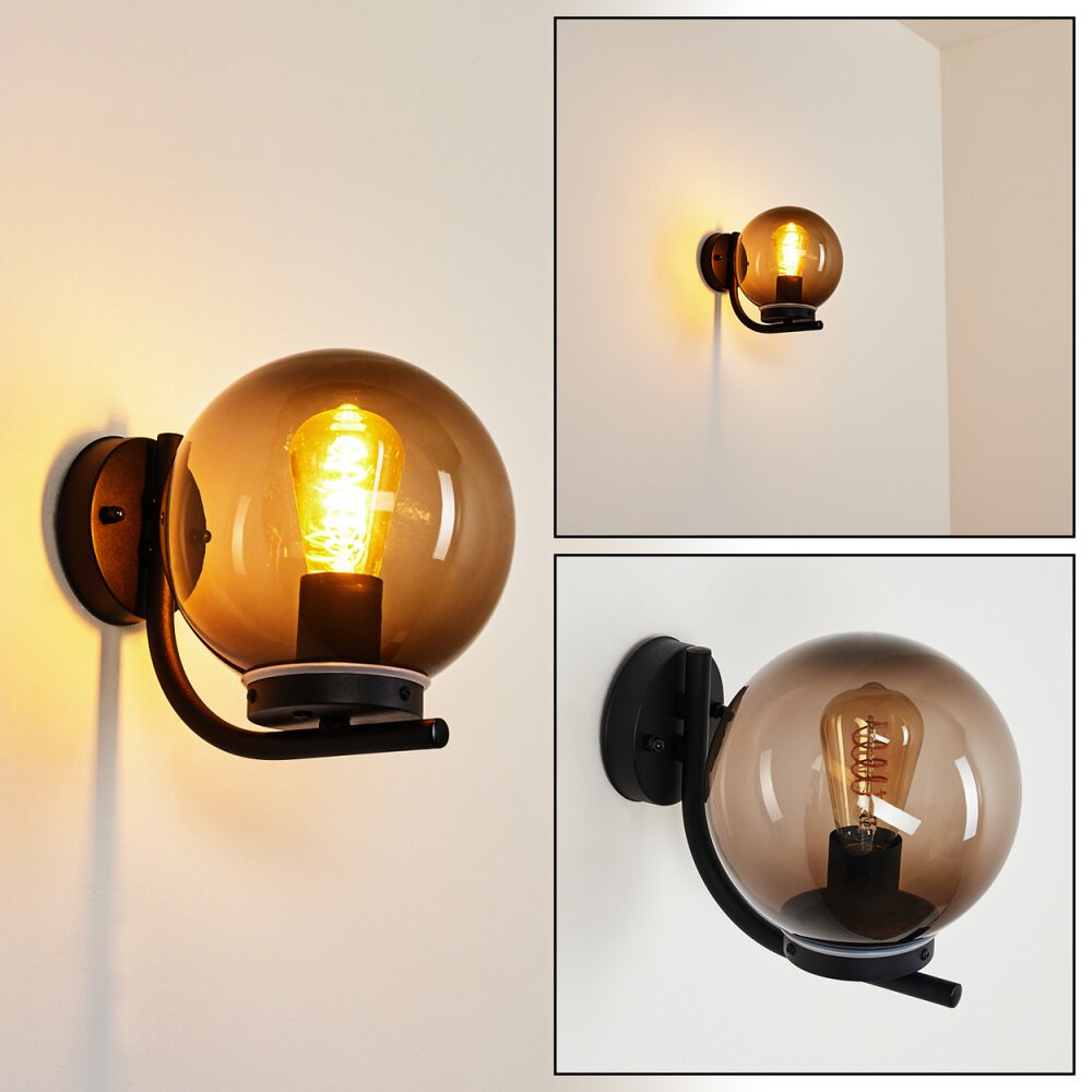 Applique murale d'extérieur Rombotten Noir, 1 lumière main product photo