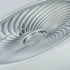 Ventilateur de plafond Chaville LED Blanc, 1 lumière, Télécommandes