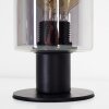 Lampe de table Hunouri Noir, 1 lumière