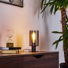 Lampe de table Hunouri Noir, 1 lumière