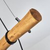 Suspension Seegaard Bois clair, Noir, 4 lumières