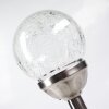 Lampe solaires Carbonia LED Nickel mat, 1 lumière