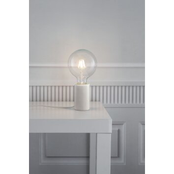 Lampe de table Nordlux SIV Gris, Blanc, 1 lumière