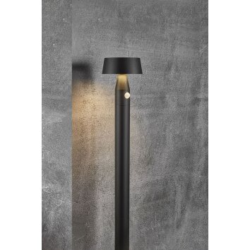 Lampe solaires Nordlux NAMA LED Noir, 1 lumière, Détecteur de mouvement