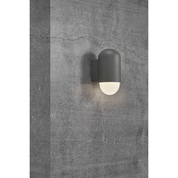 Applique murale d'extérieur Nordlux HEKA Anthracite, 1 lumière