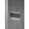 Applique murale d'extérieur Nordlux KINVER LED Noir, 2 lumières