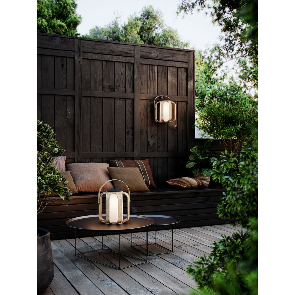 Lampe solaires Nordlux BOB LED Bois foncé, 1 lumière main product photo
