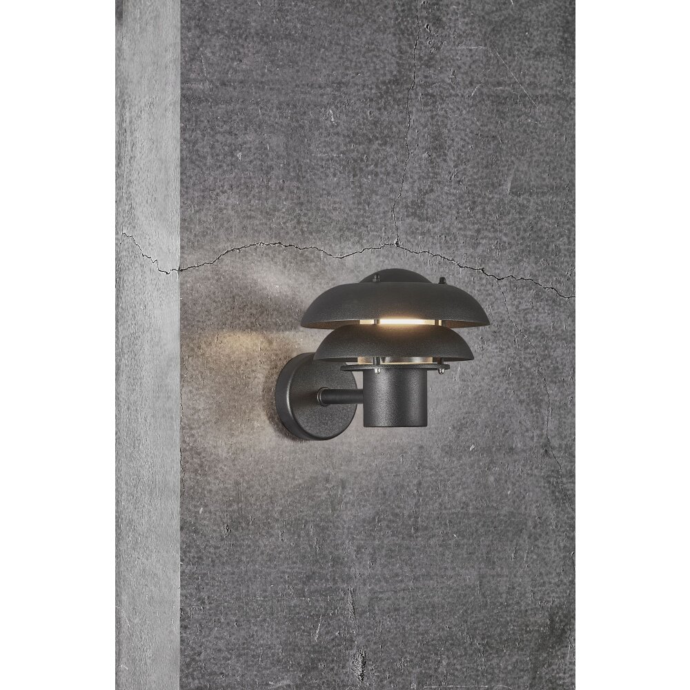 Applique murale d'extérieur Nordlux KURNOS Noir, 1 lumière main product photo