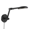 Applique murale Nordlux BEND LED Noir, 1 lumière