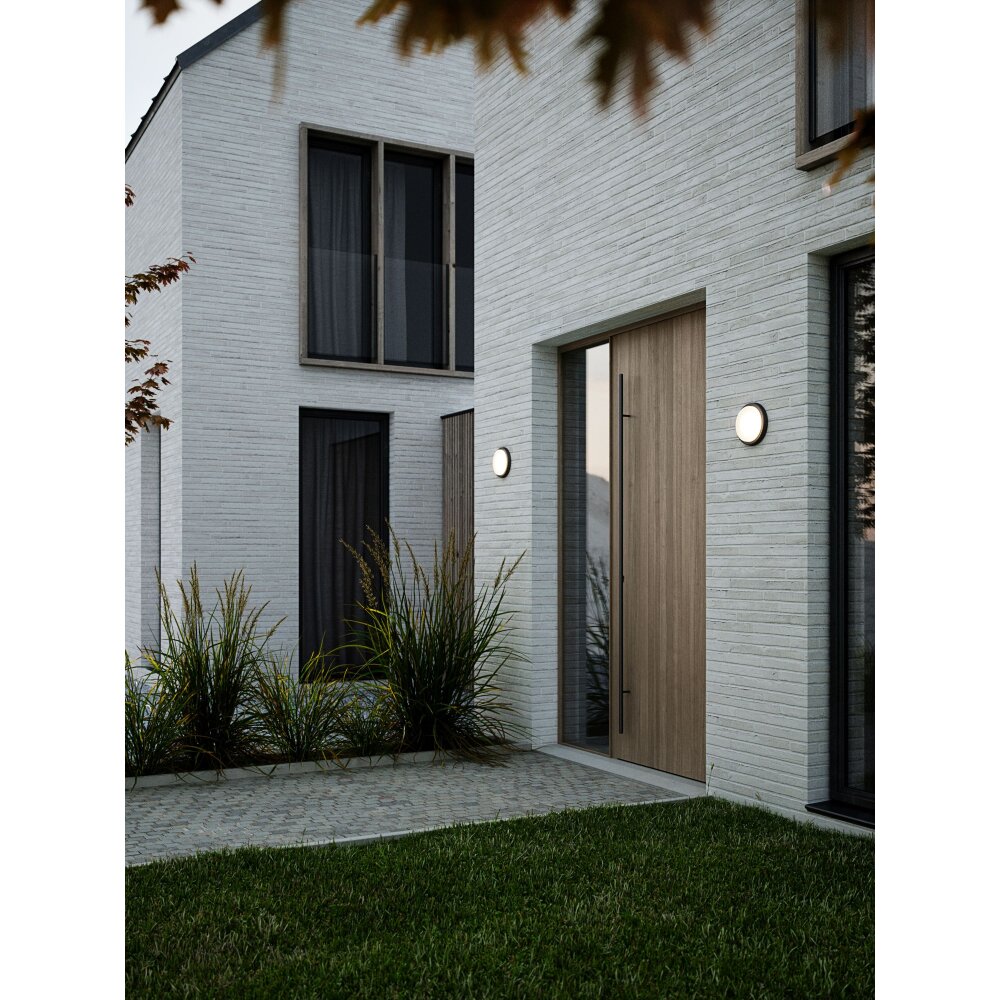 Applique murale d'extérieur Nordlux CUBA_OUT LED Noir, 1 lumière main product photo