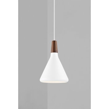 Suspension Design For The People by Nordlux NORI Brun, Blanc, 1 lumière