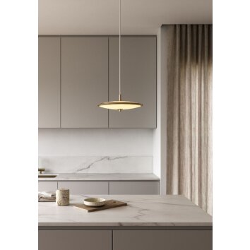 Suspension Design For The People by Nordlux BLANCHE LED Laiton, 1 lumière