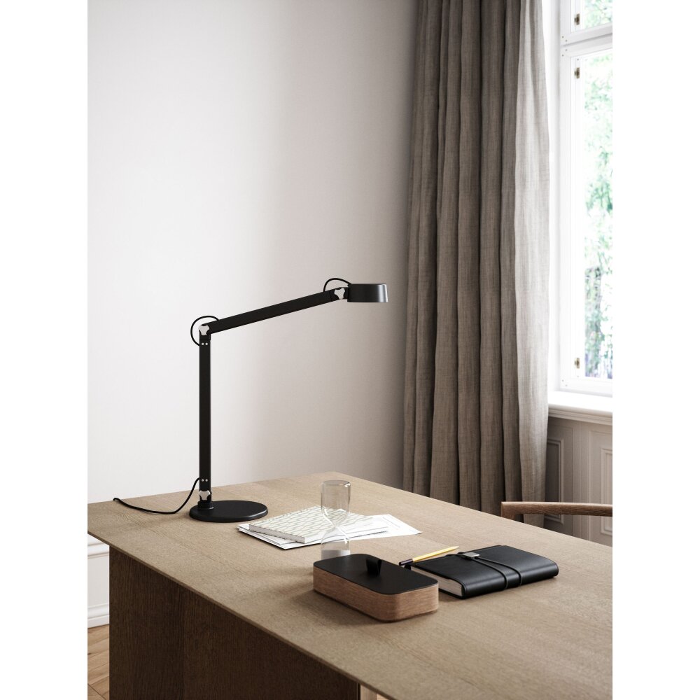 Lampe de table Nevogilde LED Écru, Noir H3655818