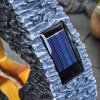 lampe solaire Siviri LED Bronze, Gris, 48 lumières