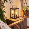 lampe solaire Sciolze Noir, Transparent, 2 lumières