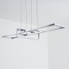 Suspension Omega LED Argenté, 1 lumière