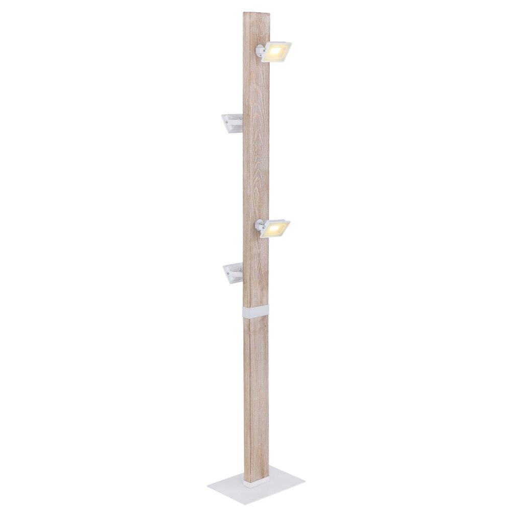 Lampadaire Globo JOYA LED Blanc, 4 lumières main product photo