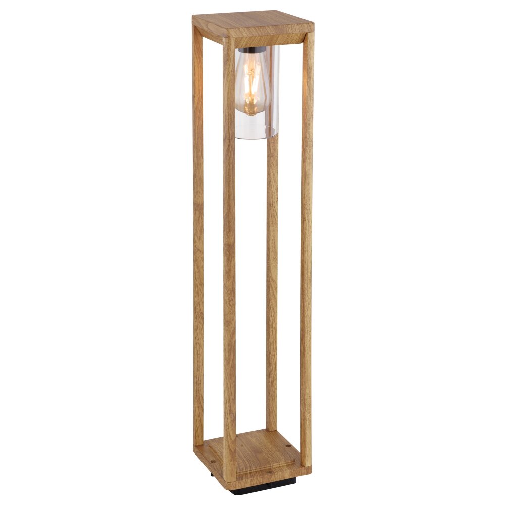 Borne lumineuse Globo CANDELA Bois foncé, 1 lumière main product photo