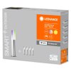 Borne lumineuse LEDVANCE GARDEN POLE Acier inoxydable, 1 lumière, Changeur de couleurs