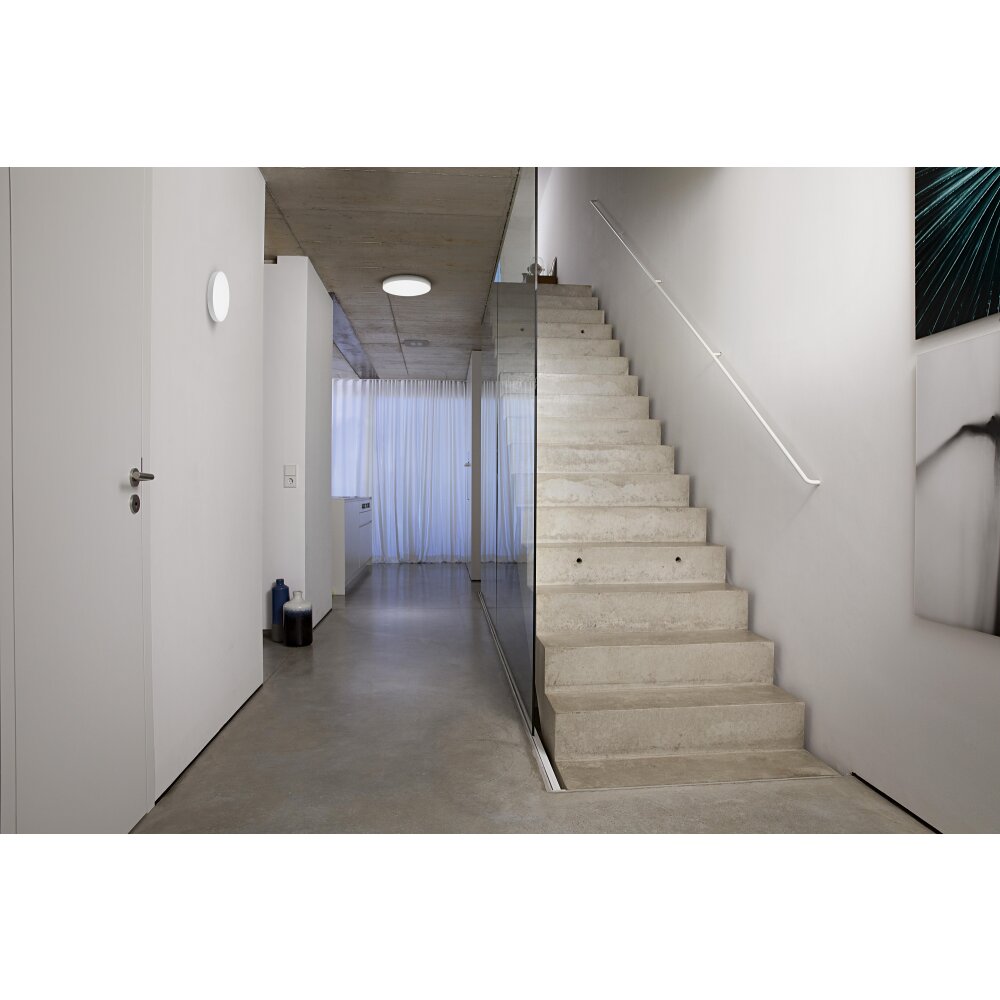 Plafonnier LEDVANCE PLANON Blanc, 1 lumière, Changeur de couleurs main product photo
