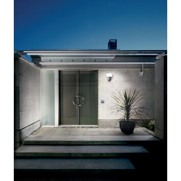 Applique murale d'extérieur LEDVANCE SMART+ Gris, 1 lumière, Détecteur de mouvement