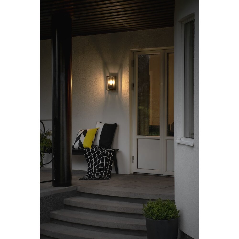 Applique murale d'extérieur Konstsmide Brindisi Noir, 1 lumière main product photo