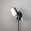 Applique murale d'extérieur Konstsmide Smartlight LED Noir, 1 lumière, Détecteur de mouvement