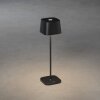 Lampe à poser Konstsmide Capri LED Noir, 1 lumière